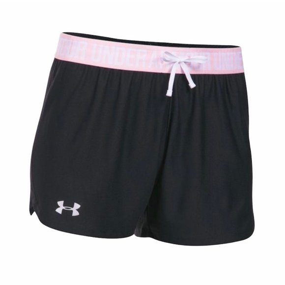 Under Armour Pants - 🌹 Sale 🌹 Under Armour Play Up Shorts Pink Black Running Gym Size 1264264 011